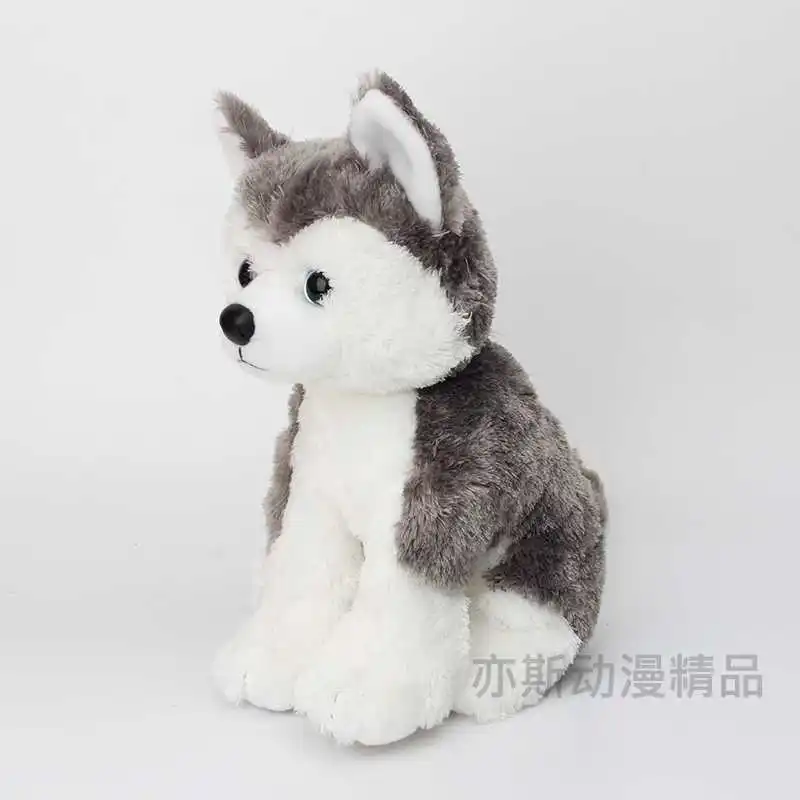 25CM Simulation husky plush toy Big Eyes Kawaii Puppy Dog Plush Toys Doll Stuffed Animal Cute Toy Kids | Игрушки и хобби