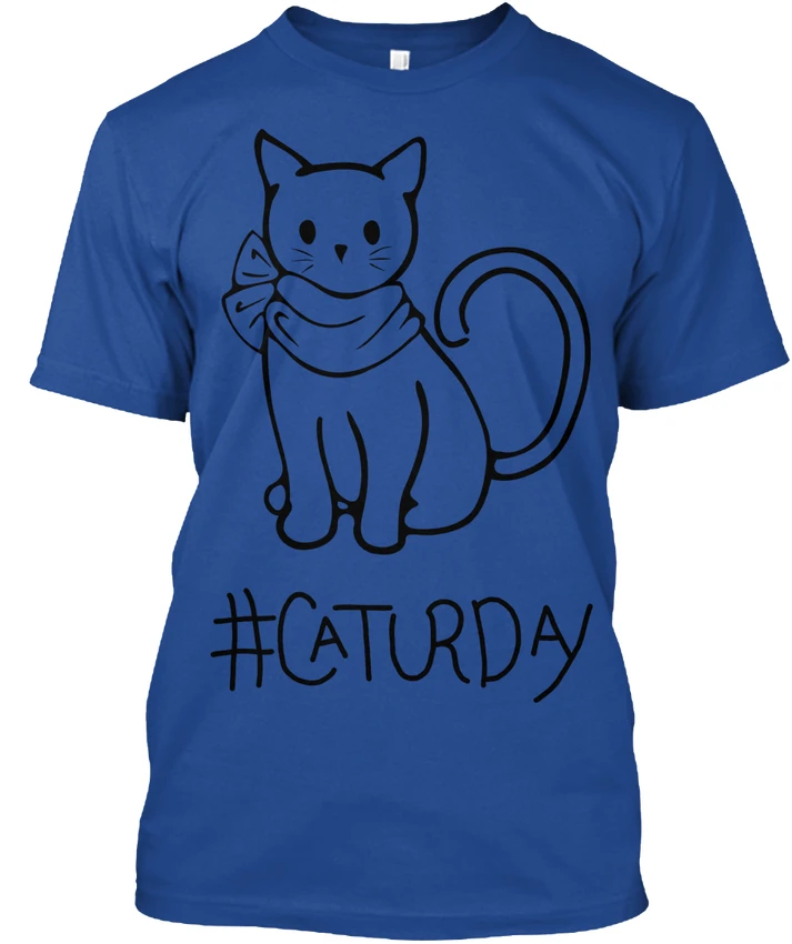 Caturday - #caturday Premium Tee T-Shirtknitted comfortable fabric | Мужская одежда