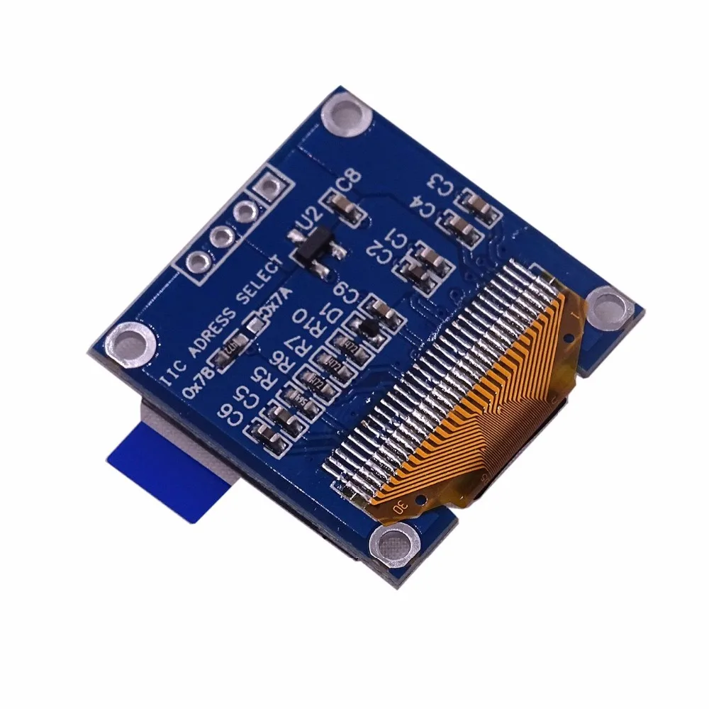 4pin 0 96 OLED белый/синий/желтый синий дюймов 128X64 дисплей модуль для &quotIIC I2C