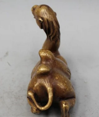 Медь Латунь КИТАЙСКИЙ ремесел Азии 4 &quotПрекрасный Китай Китайский Бронзовый