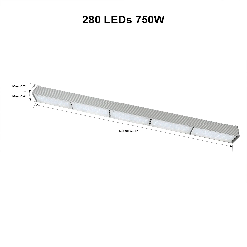 Водонепроницаемый 150/300/450/600/750W светодиодный Grow светильник полный спектр для комнатных растений парниковых Vegs цветы для выращивания гидропоники лампа