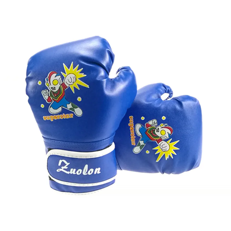 Детские прочные боксерские перчатки 1 пара высокое качество Мультяшные спарринг