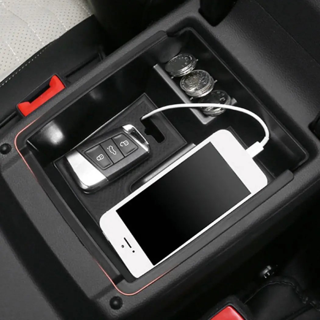 Автомобильная консоль для хранения подлокотник Контейнер Коробка лоток