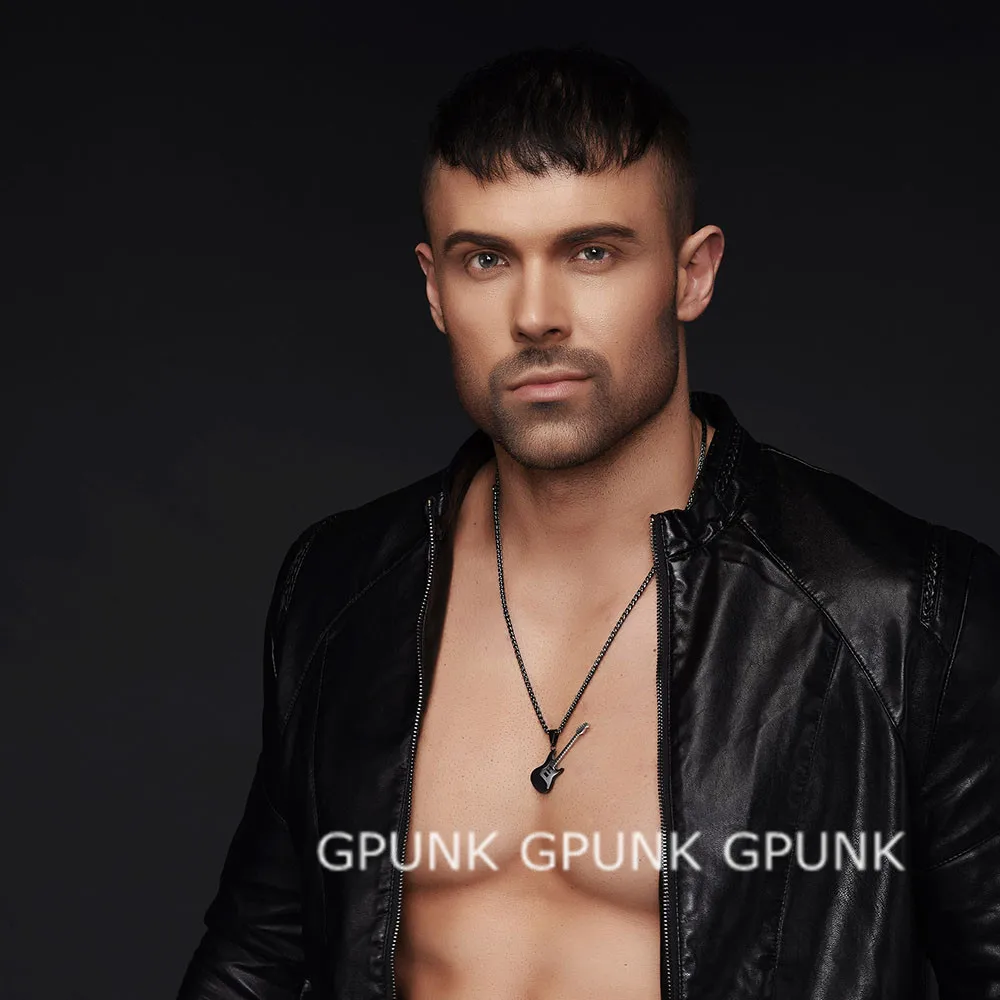 OEM Треугольные гитарные ожерелья и подвески с цепочкой из нержавеющей стали