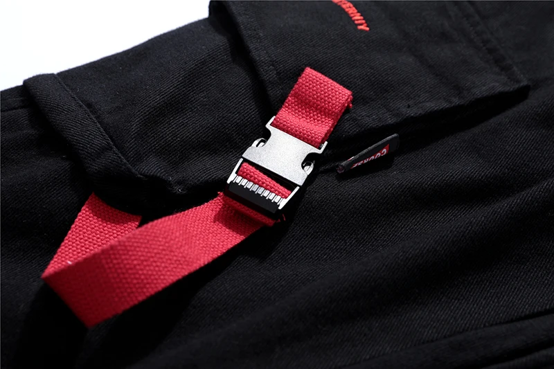 

Men's Casual Trousers 2020 Fashion Hip Hop Cargo Pants Harem Sweatpants Pockets Ribbons Joggers drop shipping ABZ115