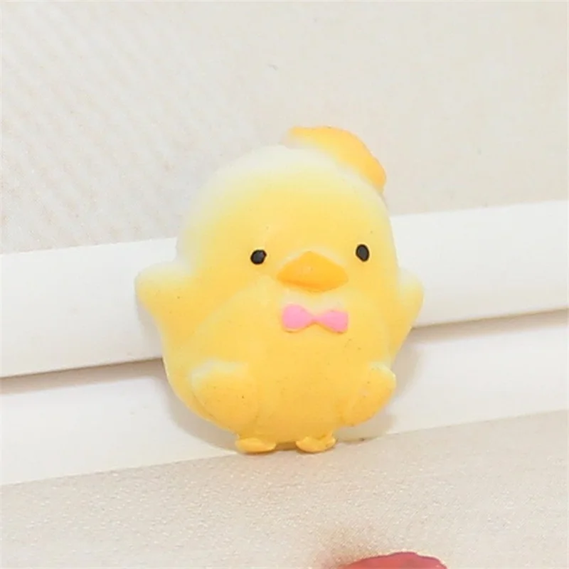 18x14 мм 10 шт. смолы kawaii куриный кабошон flatback для DIY Записки Украшение Моделирование