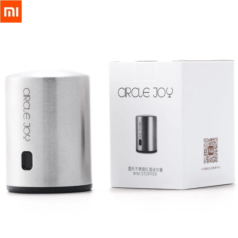 4в1 Xiaomi Circle Joy автоматический открывалка для бутылок красного вина круглая пробка для вина из нержавеющей стали Электрический штопор подарок/Быстрый декантер