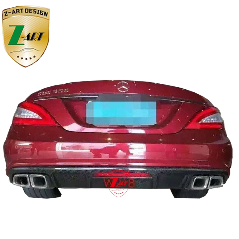 

Задний диффузор из углеродного волокна для Mercedes Benz W218, задний диффузор из углеродного волокна для Mercedes Benz CLS 2012-2013