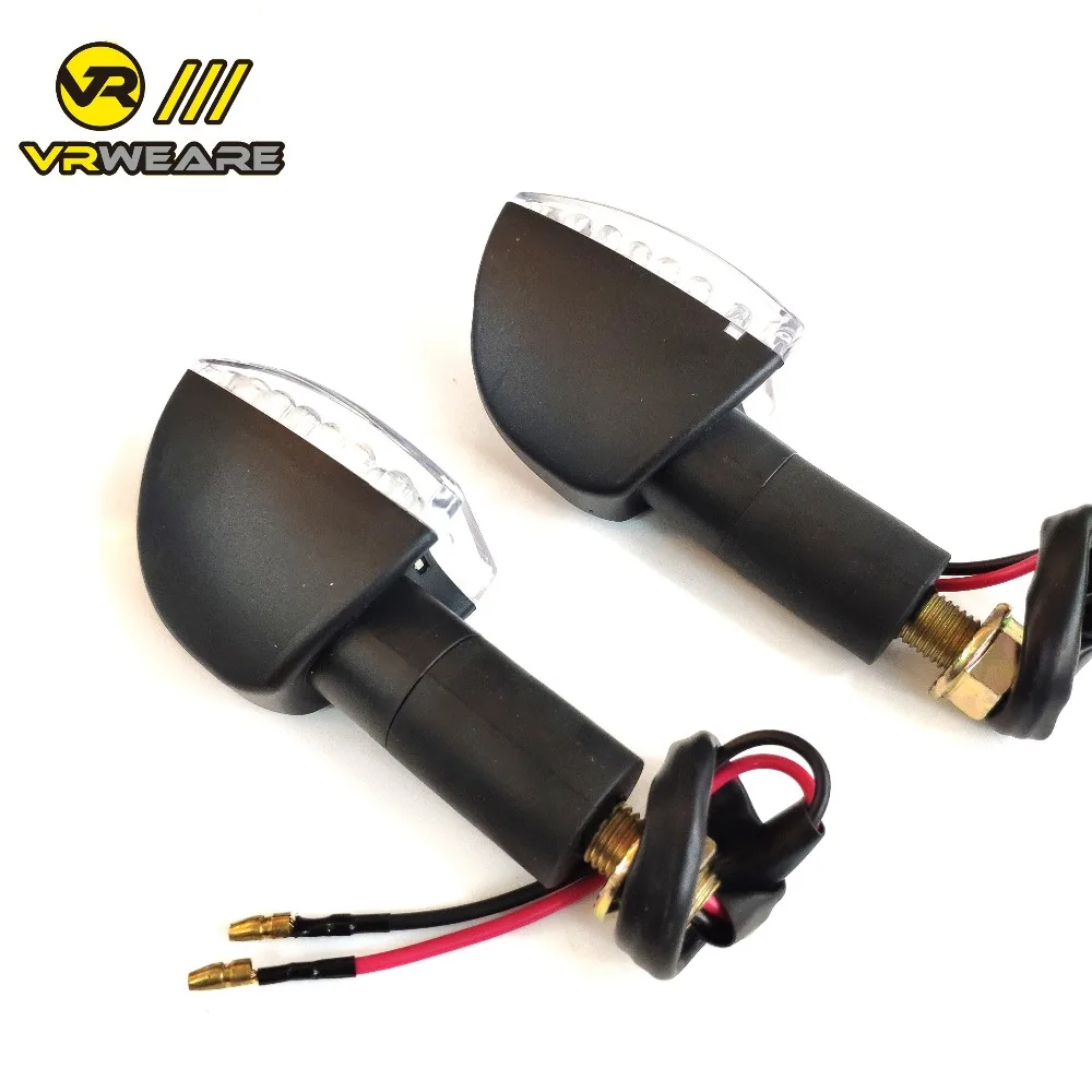 2 шт. световой сигнал мотоцикла в форме сердца задний индикатор мигалка стоп