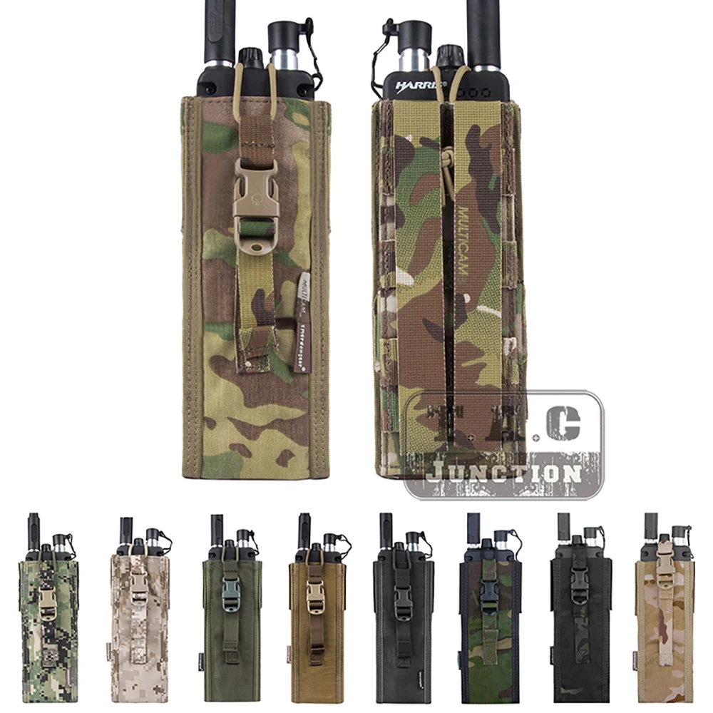 

Emerson Tactical MOLLE Universal MBITR PRC 148 PRC 152 Radio Pouch EmersonGear Walkie Talkie Pocket For for Attaching RRV Vest