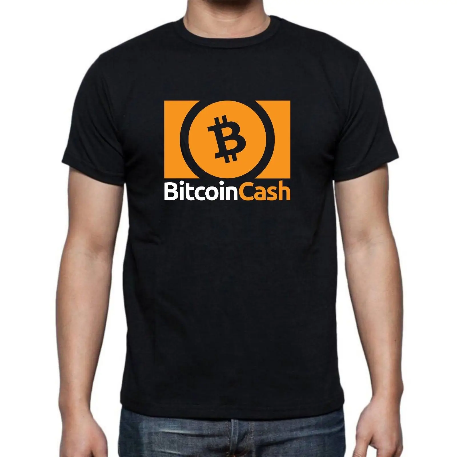 Bitcoin денежных МПБ Cryptocurrency логотип Футболка Crypto Hodl|Мужские футболки| |