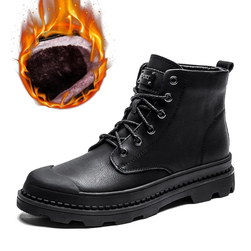 Осень-зима 2019 Новые мужские ботинки для теплой и холодной защиты | Обувь