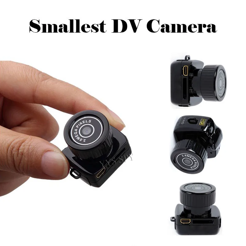 Новинка Y2000 мини камера Gizli видеокамера Micro DVR Camaras Espia портативная веб-камера видео Диктофон Маленький Карманный Cam