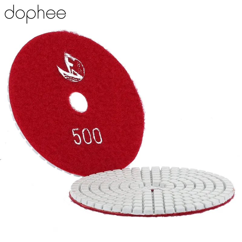 Алмазные полировальные колодки dophee диск 100 мм/4 дюйма шлифовальный #500