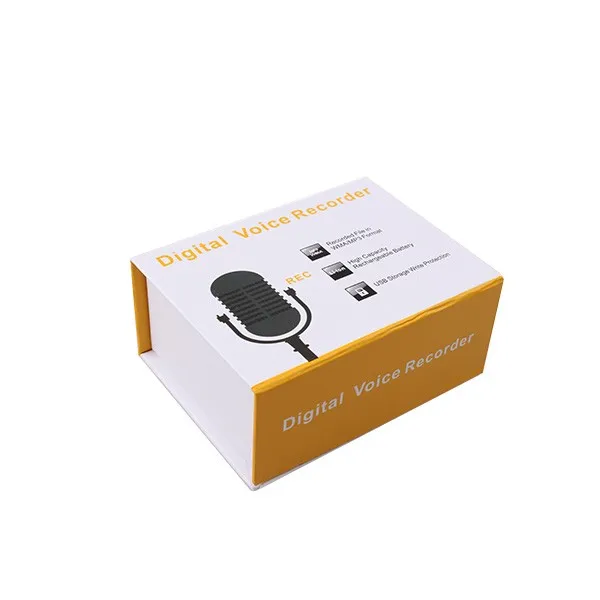 Глобальный самый маленький Профессиональный диктофон 4 Гб цифровой аудио мини +
