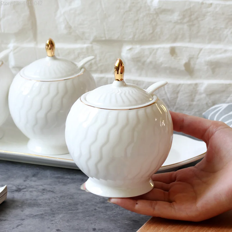 Пномпень bone China банка для приправ кухонная герметичная банка Бытовая коробка для приправ бутылка большой объем коробка для приправ банка для конфет