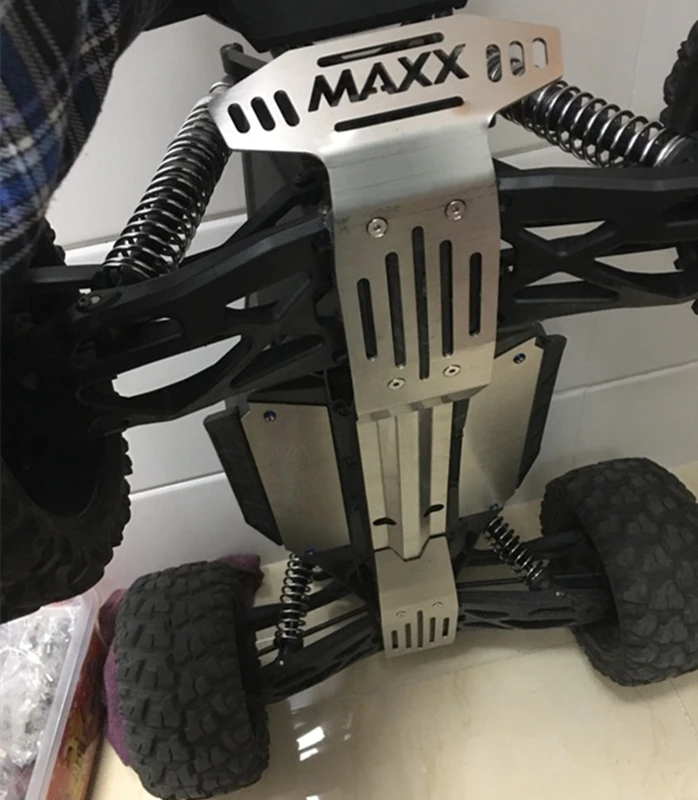 1/5 RC CAR TRAXXAS обновленные запасные части защита корпуса из нержавеющей стали