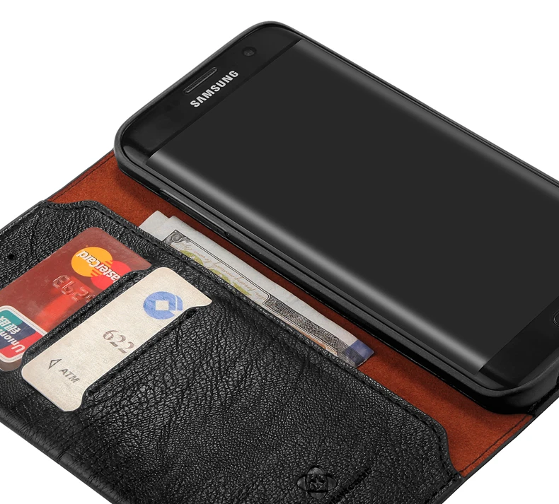 Роскошный кожаный чехол-бумажник Xundd для samsung Galaxy S8 S8 Plus с отделениями для карт, откидной Чехол для Galaxy S7 S7 Edge для Note 8