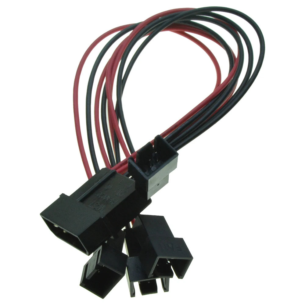 Кабель питания Molex IDE папа 1 4 канала 3 контакта|molex ide|3pin fan3 pin |