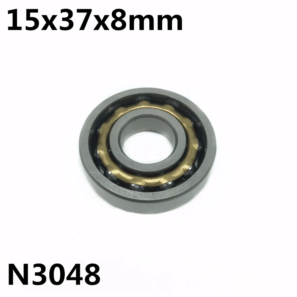 1pcs N3048 Magneto Bearing 15x37x8 mm Angular Contact Separate Permanent Motor Ball Bearings