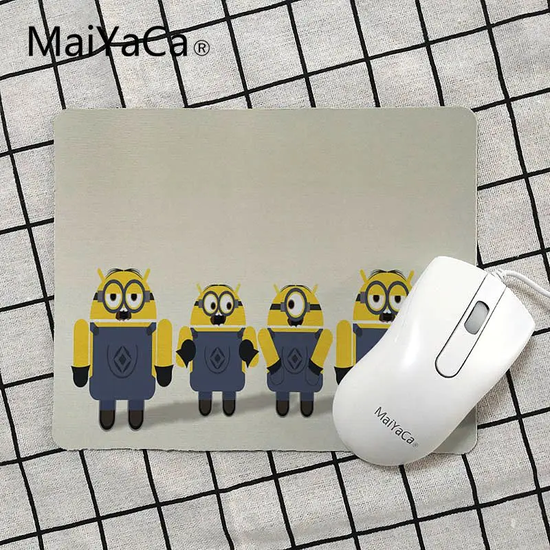 No Lock Edge25x29cm MaiYaCa Высокое качество Миньоны ноутбук компьютер коврик для мыши Размер для 18x22 см 25x29 см маленький коврик для мыши - Цвет: No Lock Edge25x29cm