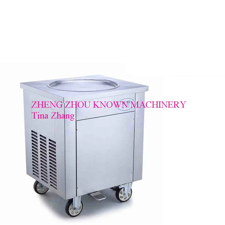 Одиночная сковорода 45 см умная машина для жареного мороженого йогурта