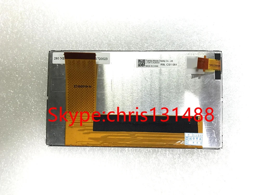 FREE Shipping 6.1&quot Original LT061CA28000 TFT LCD Display Module for Car GPS Navigation Audio System | Автомобили и мотоциклы