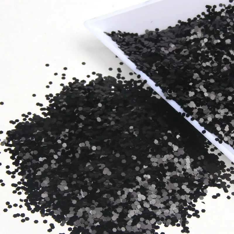 Безessical 10 г/пакет голографический шестигранный дизайн ногтей блестки пайетки