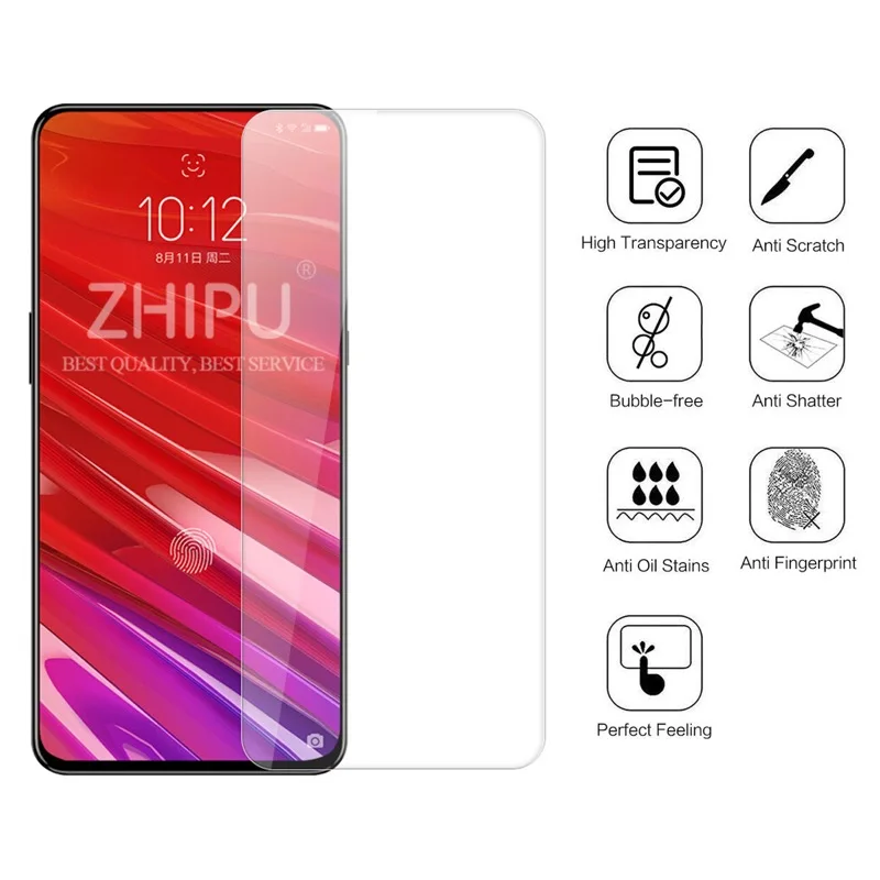Для lenovo Z5 Pro закаленное стекло 9 H Высокое качество Противоударная защитная пленка