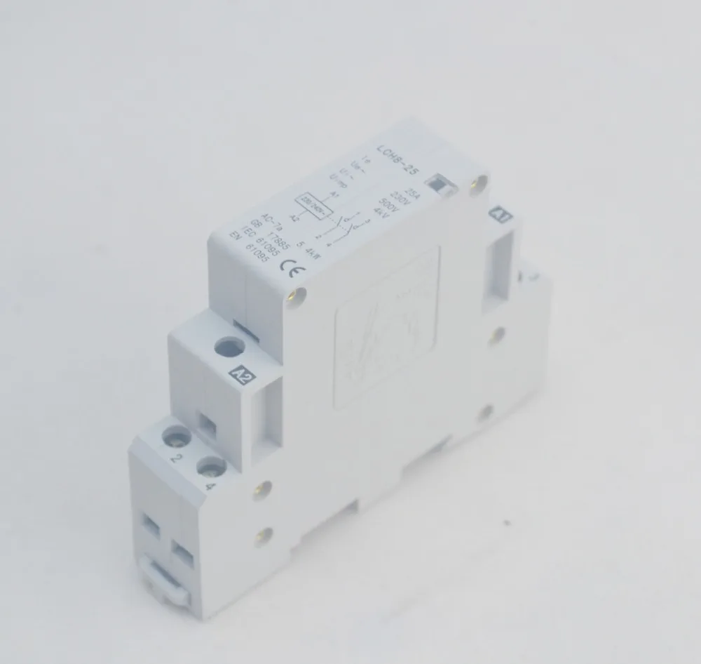 Отличное качество 2P 20/16A 220 В/230 В 50/60 Гц din-рейка ac контактор для дома 2NC |