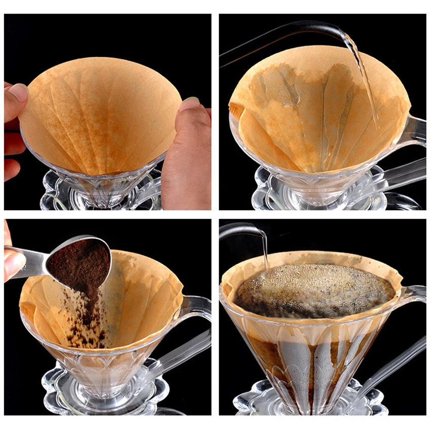 Капельный фильтр для Кофе Barista портативная полимерная ручная кофеварка миски V60