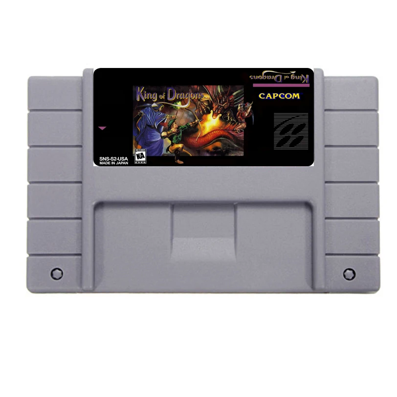 Горячая Распродажа 16bit 46pin карточки для Супер игры-Король драконов | Электроника