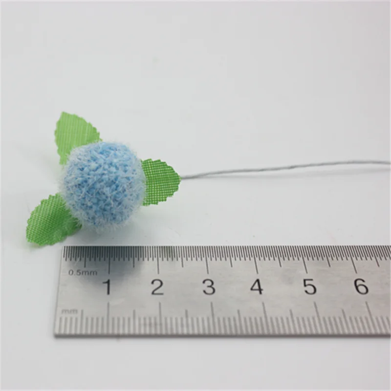 10 шт. яркие цвета имитация милый мультяшный шар искусственные цветы сделай сам