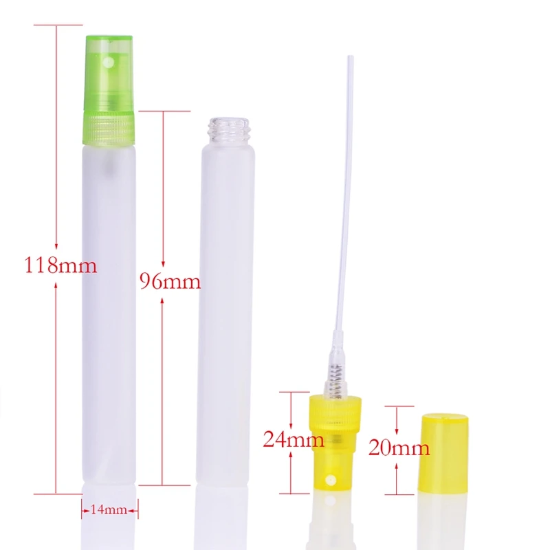 MUB - (6 шт./лот) 10 мл портативный насос из матового стекла | Красота и здоровье