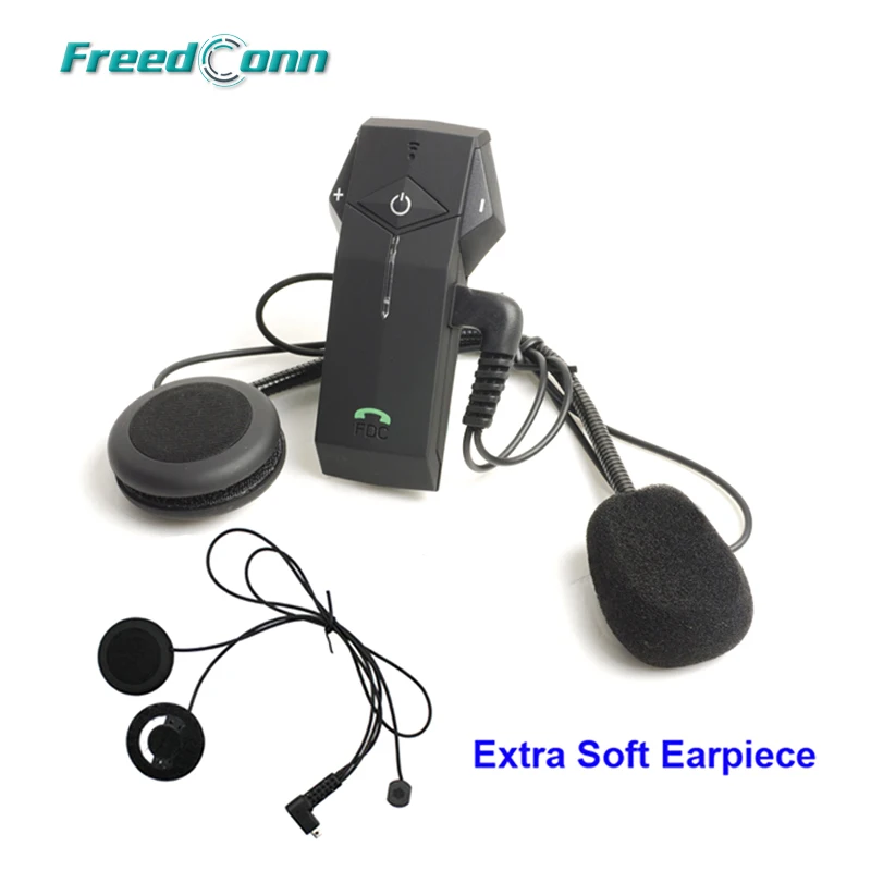 FreedConn COLO 1000 м мотоциклетная Bluetooth гарнитура для шлема NFC FM радио + дополнительный