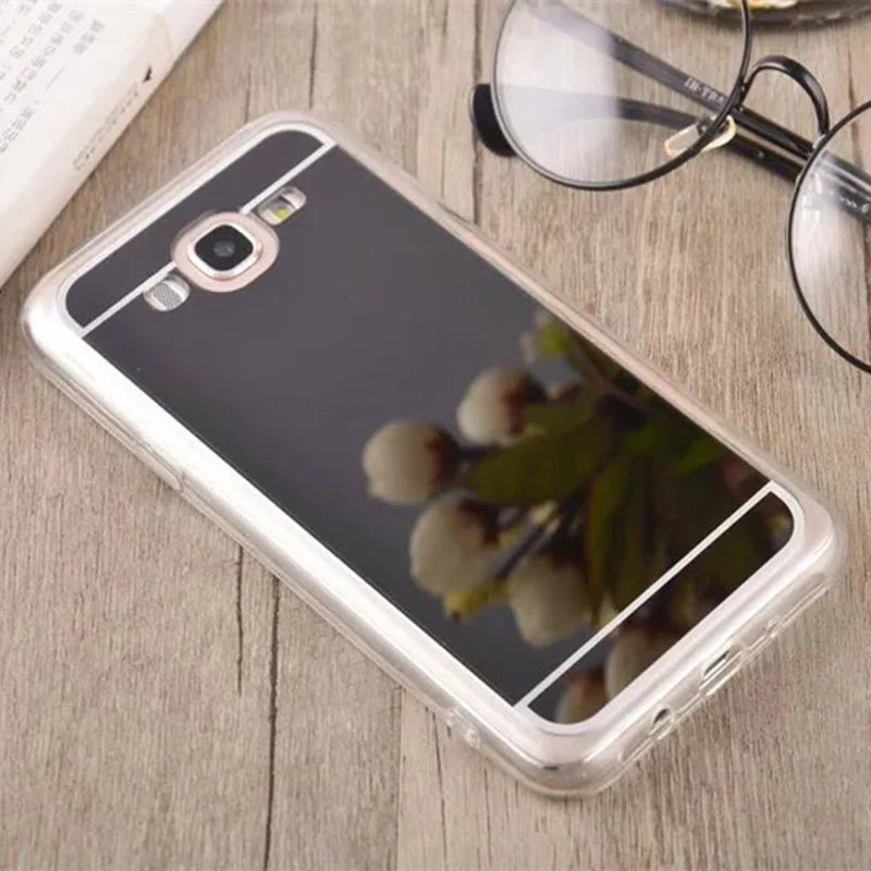 Роскошные зеркальные Чехлы для Samsung Galaxy A3 A5 A7 A8 Plus 2018 J7Neo Nxt Core J5 Prime J3 Pro J100 2015 2016 2017