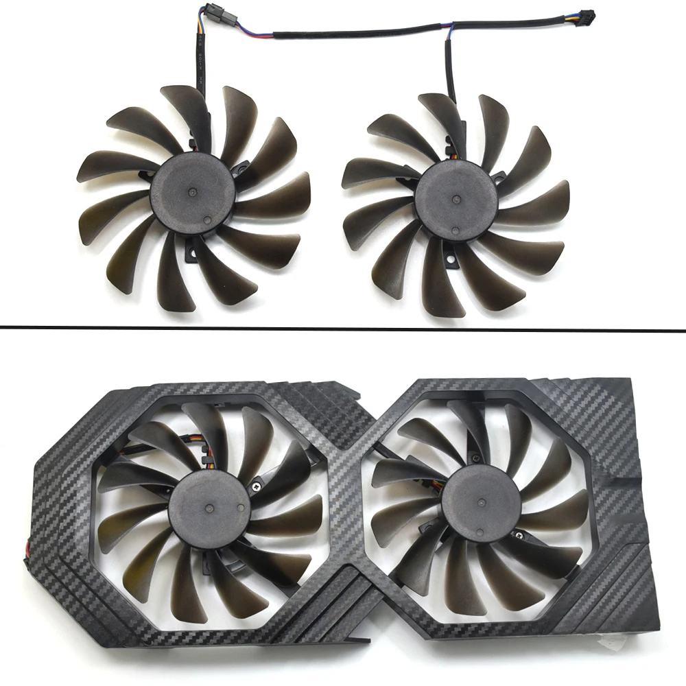 Вентилятор охлаждения 95 мм FDC10U12S9-C CF1010U12S для XFX AMD Radeon RX 560D 570 580 RX570 RX580 RX560D