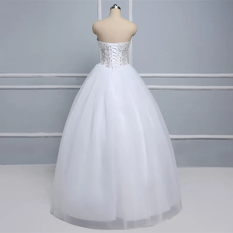 QQ Lover 2018 новый жемчуг Бисер свадебное платье на заказ плюс Размеры Vestido De Noiva |
