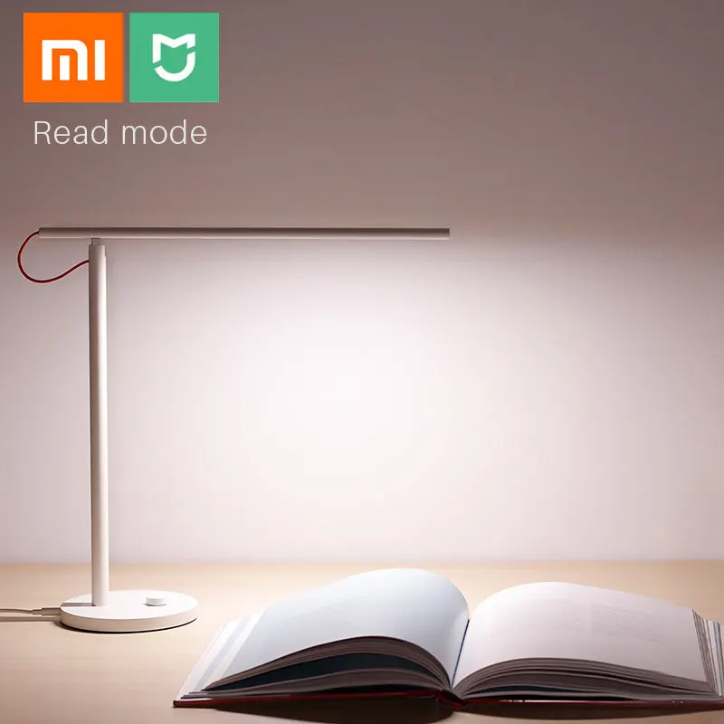 Xiaomi Mijia светодиодная умная настольная лампа Настольные лампы Desklight защита глаз 4
