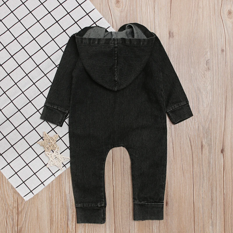 Детский комбинезон для новорожденного на молнии с длинными рукавами малыша