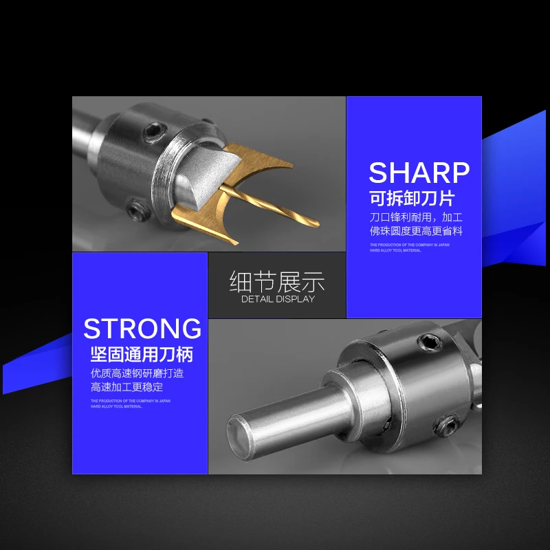 1 шт. ручка из сплава нож diy деревообрабатывающий инструмент деревянные бусины