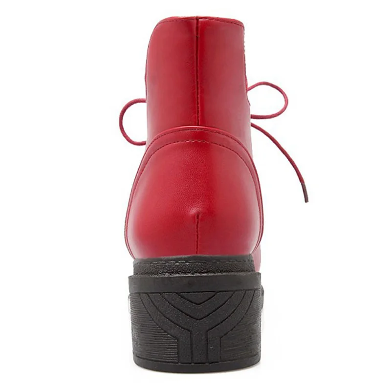 Новинка 2020 года Женская обувь Зимние ботинки Женские однотонные ботильоны Martin на