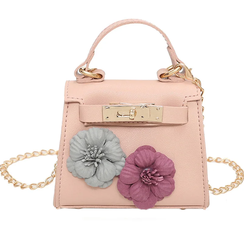 

Hot Sale Fashion Women Shoulder Bag Mini Floral Crossbody Bags Chain Small Messenger Bags Ladies' PU Leather Handbag Sac A Main