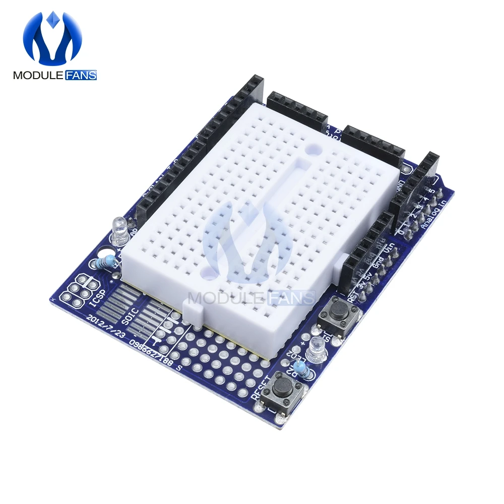 Proto защитный Прототип платы расширения SYB-170 Mini паяльная макетная плата для Arduino R3