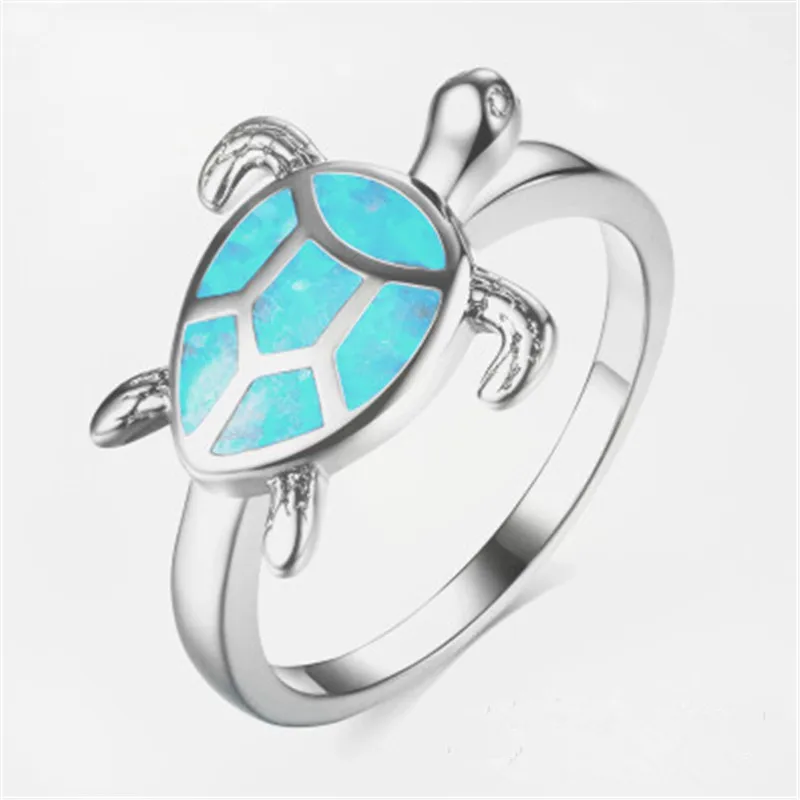 2018 милое животное счастливый маленькая черепаха кольцо тренд аксессуары Женская