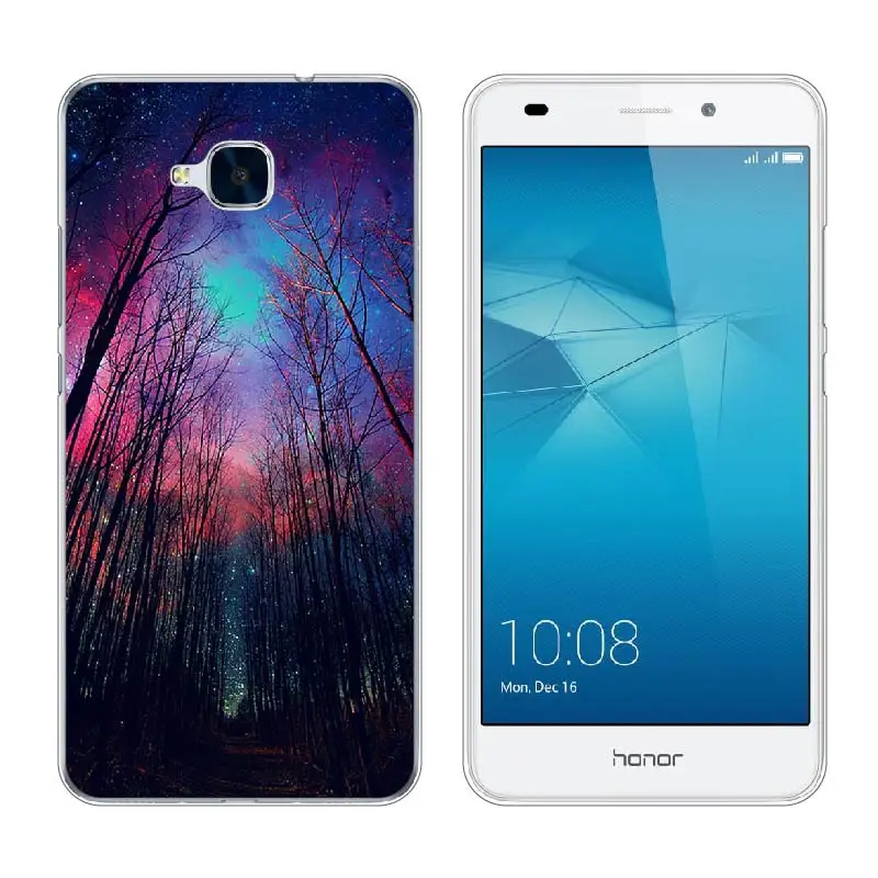 Чехол для Huawei Honor 5C случае Русская версия милый рисунком чехол нет отпечатков