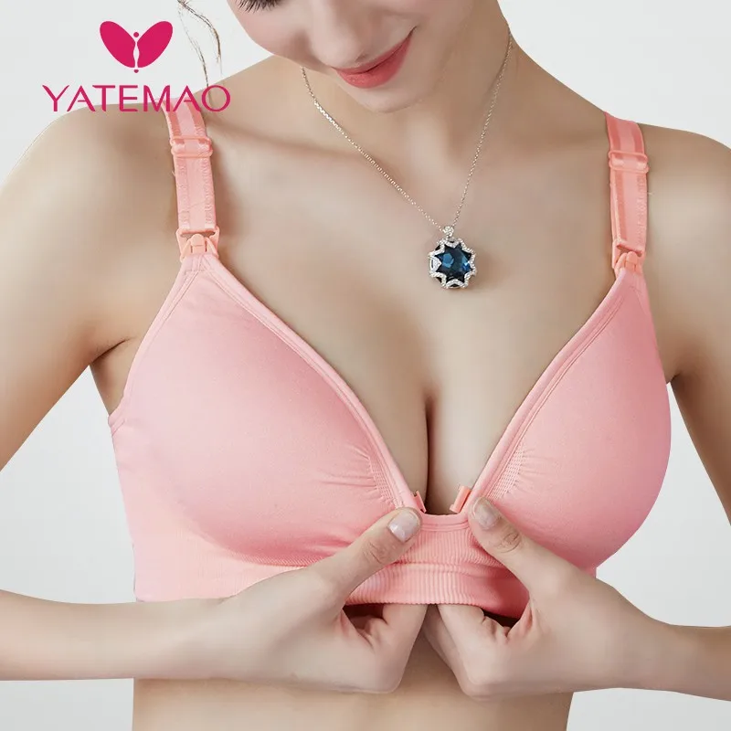 YATEMAO/Новинка хлопковый бюстгальтер для кормления грудью Бюстгальтер сна