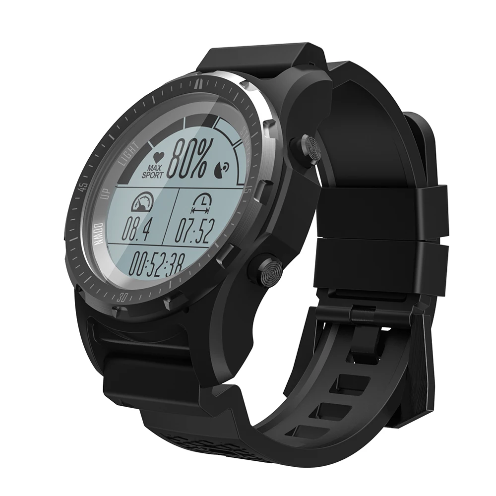 Leego S966 Для мужчин gps Пеший Туризм Смарт-часы динамический монитор сердечного