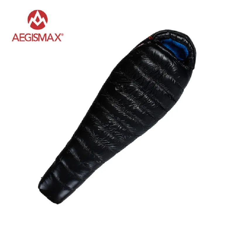 AEGISMAX 95% белый гусиный пух спальный мешок для кемпинга мам холодной зимы