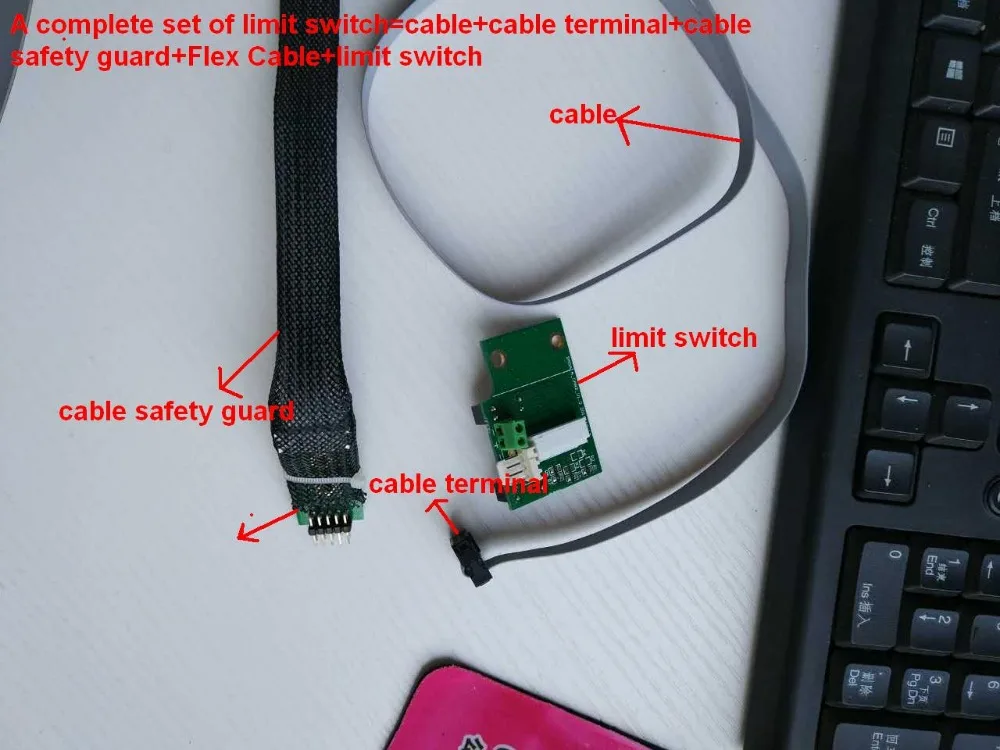 Детали режущего плоттера SAGA полный набор ограничительных переключателей =